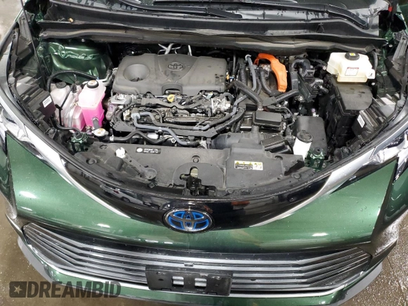 2023 Toyota Sienna Platinum with VIN 5TDESKFC1PS097942, listed as a Copart auction lot 50408805 with 15,101 mi miles and Salvage Title. Bid and sale history available at DreamBid. Image 13.