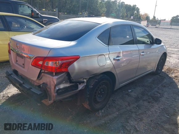 2017 Nissan Sentra S with VIN 3N1AB7AP1HY220044, listed as a IAAI auction lot 42307345 with 160,325 mi miles and . Bid and sale history available at DreamBid. Image 4.