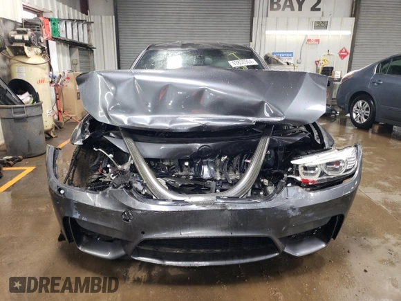2016 BMW M3 with VIN WBS8M9C58G5D31002, listed as a Copart auction lot 43856904 with 55,300 mi miles. Bid and sale history available at carsss.com. Image 5.