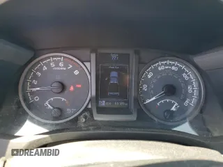 2018 Toyota Tacoma SR with VIN 3TMCZ5AN6JM129370, listed as a Copart auction lot 63042425 with 65,189 mi miles and Salvage title. Bid and sale history available at DreamBid. Image 9.
