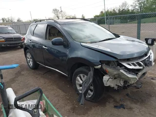 2012 Nissan Murano SV with VIN JN8AZ1MW4CW220925, listed as a IAAI auction lot 42138578 with Not Provided miles and . Bid and sale history available at carsss.com. Image 1.