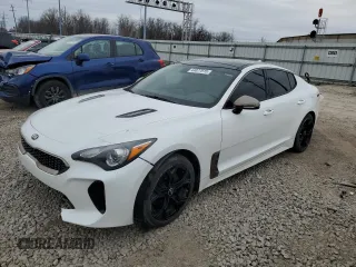 2020 Kia Stinger GT-Line with VIN KNAE15LA8L6072244, listed as a Copart auction lot 44027815 with 75,857 mi miles and Clean Title. Bid and sale history available at carsss.com. Image 1.