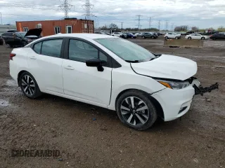 2021 Nissan Versa SR with VIN 3N1CN8FV2ML923513, listed as a Copart auction lot 54271005 with 201,657 mi miles and Salvage title. Bid and sale history available at DreamBid. Image 4.