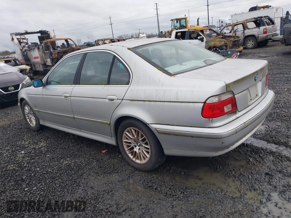 2001 BMW 5 Series 530iA with VIN WBADT63431CF04598, listed as a IAAI auction lot 41449729 with 1 mi miles. Bid and sale history available at carsss.com. Image 3.