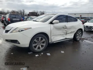 2010 Acura ZDX Advance Pkg with VIN 2HNYB1H6XAH500735, listed as a Copart auction lot 86532464 with 96,110 mi miles and Salvage Title. Bid and sale history available at carsss.com. Image 1.