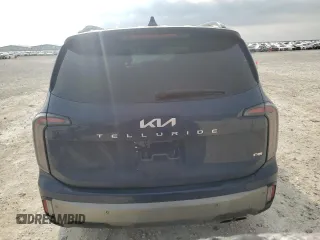 2023 Kia Telluride SX Prestige X-Pro with VIN 5XYP5DGC6PG394325, listed as a Copart auction lot 45753175 with 23,376 mi miles and Salvage title. Bid and sale history available at DreamBid. Image 6.