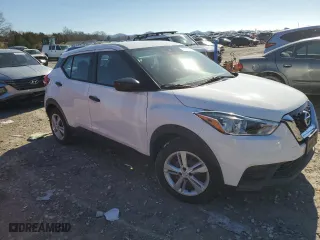 2020 Nissan Kicks S with VIN 3N1CP5BV0LL493025, listed as a Copart auction lot 45129005 with 65,304 mi miles and Salvage Title. Bid and sale history available at carsss.com. Image 4.
