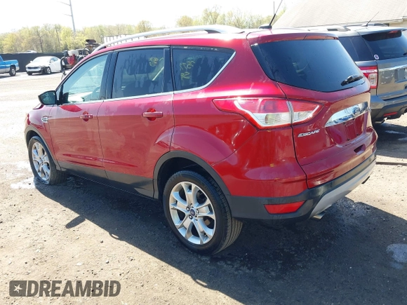 2015 Ford Escape Titanium with VIN 1FMCU9J90FUB00714, listed as a IAAI auction lot 42057717 with 61,223 mi miles. Bid and sale history available at carsss.com. Image 3.