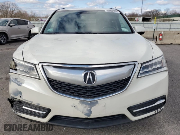 2014 Acura MDX Technology with VIN 5FRYD3H49EB010968, listed as a Copart auction lot 52149615 with 116,353 mi miles and Clean title. Bid and sale history available at DreamBid. Image 5.