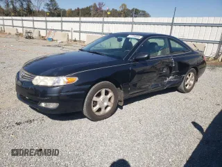 2003 Toyota Solara SE with VIN 2T1CF22P73C609663, listed as a Copart auction lot 77735004 with 205,293 mi miles and Salvage Title. Bid and sale history available at carsss.com. Image 1.