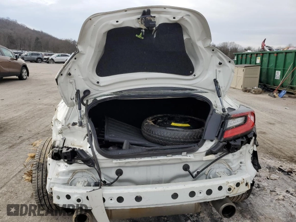 2023 Toyota GR86 with VIN JF1ZNBC11P8754776, listed as a Copart auction lot 81101774 with 0 mi miles and Salvage Title. Bid and sale history available at carsss.com. Image 6.