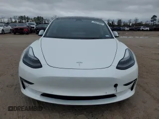 2022 Tesla Model 3 Long Range with VIN 5YJ3E1EB2NF201275, listed as a Copart auction lot 88024985 with 43,540 mi miles and Salvage Title. Bid and sale history available at DreamBid. Image 5.