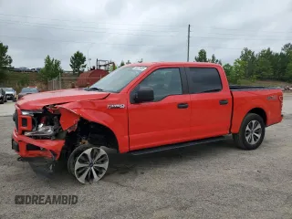 2019 Ford F-150 XL with VIN 1FTEW1E57KFA54023, listed as a Copart auction lot 59573435 with 94,437 mi miles and Salvage title. Bid and sale history available at DreamBid. Image 1.
