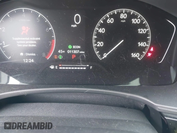2024 Honda Civic Sport with VIN 2HGFE2F51RH594148, listed as a IAAI auction lot 41304184 with 11,307 mi miles and . Bid and sale history available at DreamBid. Image 7.