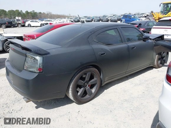 2008 Dodge Charger SRT-8 with VIN 2B3KA73W58H263544, listed as a IAAI auction lot 41823967 with 102,252 mi miles and . Bid and sale history available at carsss.com. Image 4.