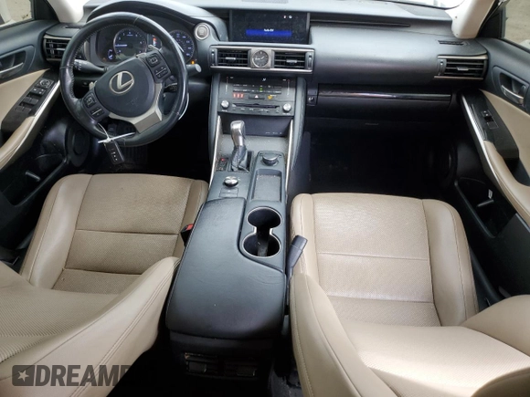 2017 Lexus IS 200t with VIN JTHBA1D26H5059736, listed as a Copart auction lot 52641675 with 120,602 mi miles and Salvage title. Bid and sale history available at DreamBid. Image 8.