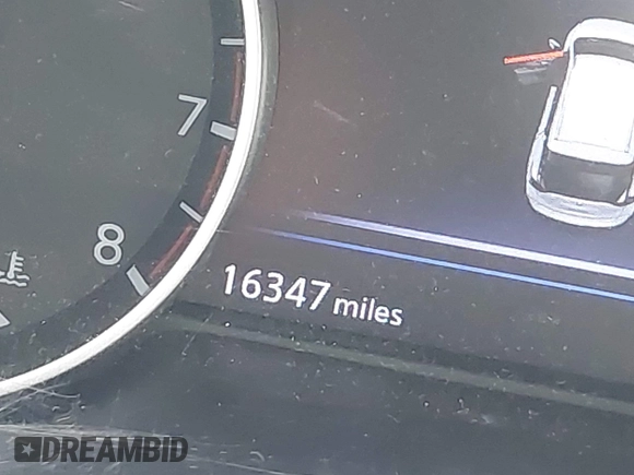 2023 Nissan Murano SV with VIN 5N1AZ2BJ2PC141944, listed as a IAAI auction lot 42159122 with 16,347 mi miles and . Bid and sale history available at DreamBid. Image 14.
