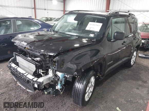 2020 Jeep Renegade Latitude with VIN ZACNJBBB5LPL69624, listed as a IAAI auction lot 41481985 with 45,432 mi miles. Bid and sale history available at carsss.com. Image 18.