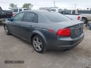 2004 Acura TL with VIN 19UUA66264A056178, listed as a IAAI auction lot 42078877 with 236,696 mi miles. Bid and sale history available at carsss.com. Image 3.