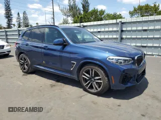 2020 BMW X3 M Competition z VIN 5YMTS0C04LLT10567, wystawiony jako Copart lot #54367805 z przebiegiem 53 055 mil mil oraz Szkoda całkowita • Salvage title. Historia ofert i sprzedaży dostępna na DreamBid. Obrazek 4.