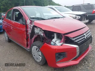 2024 Mitsubishi Mirage ES with VIN ML32AUHJ9RH020825, listed as a IAAI auction lot 42702065 with 14,151 mi miles and . Bid and sale history available at DreamBid. Image 1.