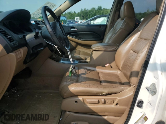 2006 Acura MDX Touring w/Navi with VIN 2HNYD18846H519865, listed as a Copart auction lot 66582274 with 208,745 mi miles and Salvage Title. Bid and sale history available at carsss.com. Image 7.