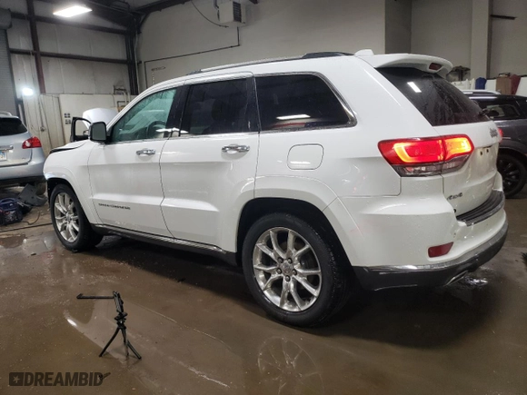 2014 Jeep Grand Cherokee Summit with VIN 1C4RJFJG7EC492728, listed as a Copart auction lot 48365715 with 82,068 mi miles and Salvage Title. Bid and sale history available at carsss.com. Image 2.