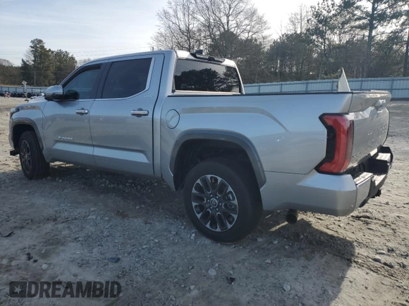 2024 Toyota Tundra Limited Hybrid z VIN 5TFJC5DB7RX074962, wystawiony jako Copart lot #88689145 z przebiegiem 7 853 mil mil oraz Szkoda całkowita • Salvage title. Historia ofert i sprzedaży dostępna na DreamBid. Obrazek 2.