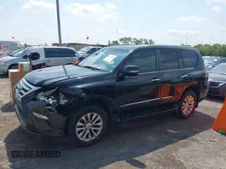 2017 Lexus GX with VIN JTJBM7FX9H5152140, listed as a IAAI auction lot 42122333 with 137,415 mi miles. Bid and sale history available at carsss.com. Image 14.