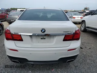 2015 BMW 7 Series 750Li with VIN WBAYE8C5XFD781554, listed as a Copart auction lot 80150903 with 60,919 mi miles and . Bid and sale history available at DreamBid. Image 6.