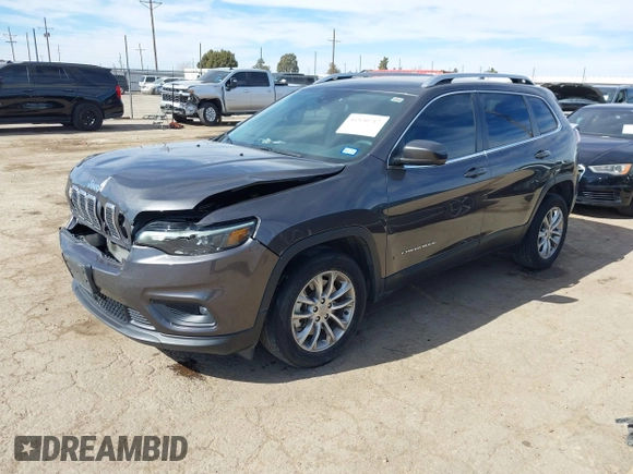 2021 Jeep Cherokee Latitude Lux with VIN 1C4PJLMX4MD239201, listed as a IAAI auction lot 41520717 with 34,942 mi miles. Bid and sale history available at carsss.com. Image 17.