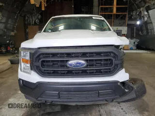 2022 Ford F-150 XL with VIN 1FTFW1E57NKD28966, listed as a Copart auction lot 55878125 with 77,121 mi miles and Salvage title. Bid and sale history available at DreamBid. Image 5.