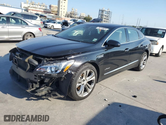 2019 Buick LaCrosse Avenir with VIN 1G4ZU5SS5KU130337, listed as a Copart auction lot 75215624 with 58,341 mi miles and Salvage Title. Bid and sale history available at carsss.com. Image 1.