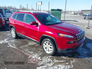 2015 Jeep Cherokee Latitude with VIN 1C4PJLCB4FW730607, listed as a IAAI auction lot 41738845 with 202,216 mi miles and . Bid and sale history available at DreamBid. Image 1.