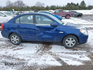 2007 Hyundai Accent GLS with VIN KMHCN46C17U103319, listed as a IAAI auction lot 41620787 with 65,291 mi miles. Bid and sale history available at carsss.com. Image 13.