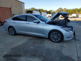 2017 Genesis G80 3.8L z VIN KMHGN4JE5HU199418, wystawiony jako Copart lot #88864925 z przebiegiem 126 904 mil mil oraz Szkoda całkowita • Salvage title. Historia ofert i sprzedaży dostępna na DreamBid. Obrazek 4.