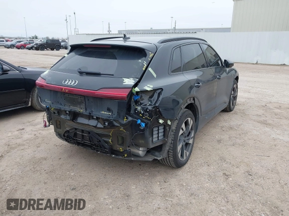 2021 Audi e-tron Premium with VIN WA1AAAGE6MB027927, listed as a IAAI auction lot 41603440 with 111,631 mi miles. Bid and sale history available at carsss.com. Image 4.