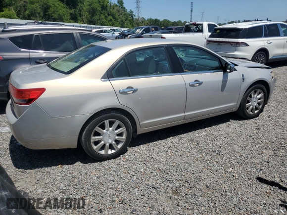 2010 Lincoln MKZ with VIN 3LNHL2GCXAR603248, listed as a Copart auction lot 52774225 with 121,506 mi miles and Salvage title. Bid and sale history available at DreamBid. Image 3.