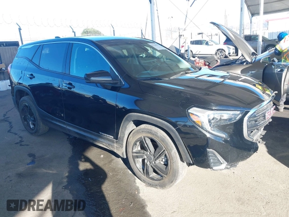 2020 GMC Terrain SLE z VIN 3GKALMEV4LL123089, wystawiony jako IAAI lot #41226447 z przebiegiem 38 415 mil mil oraz . Historia ofert i sprzedaży dostępna na DreamBid. Obrazek 1.