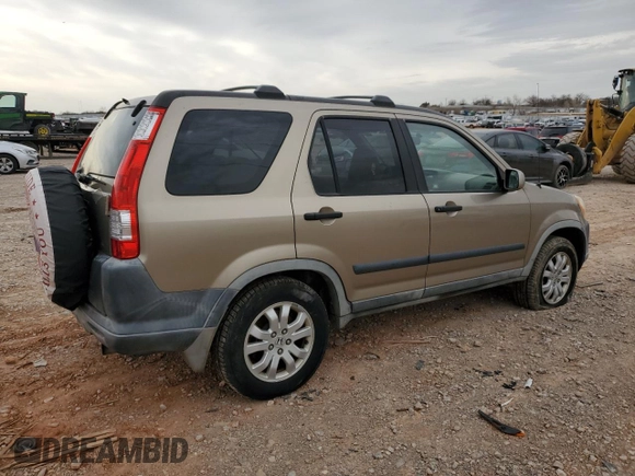 2005 Honda CR-V EX with VIN JHLRD78825C045304, listed as a Copart auction lot 47971035 with 257,596 mi miles and Salvage Title. Bid and sale history available at carsss.com. Image 3.