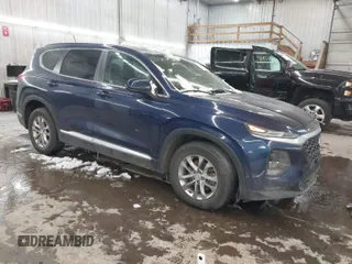 2019 Hyundai Santa Fe SE with VIN 5NMS2CAD9KH030428, listed as a IAAI auction lot 41084507 with 75,304 mi miles. Bid and sale history available at carsss.com. Image 1.