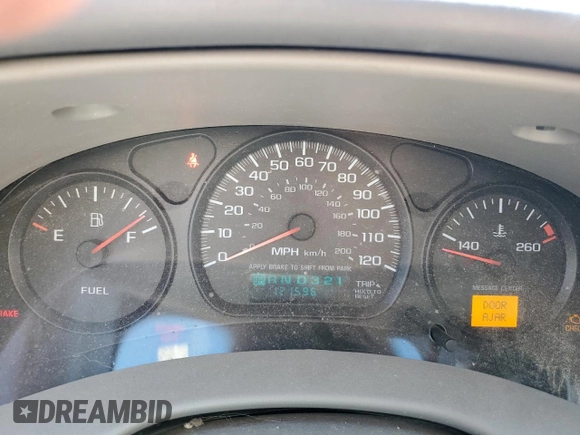 2005 Chevrolet Impala with VIN 2G1WF52E759218859, listed as a Copart auction lot 46185195 with 121,596 mi miles and Salvage Title. Bid and sale history available at DreamBid. Image 9.
