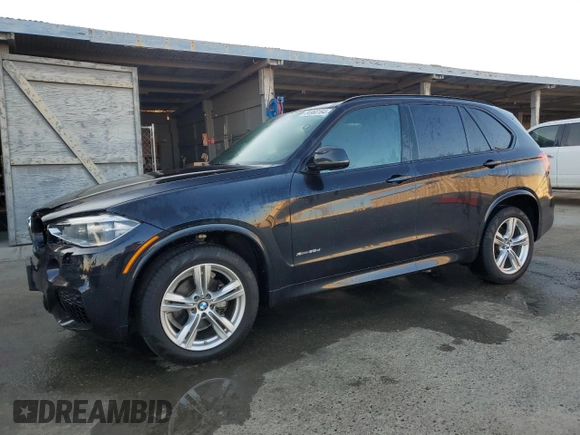 2015 BMW X5 xDrive35d with VIN 5UXKS4C57F0N08569, listed as a Copart auction lot 84960164 with 120,265 mi miles and Salvage Title. Bid and sale history available at carsss.com. Image 1.