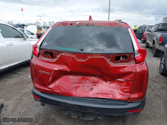 2018 Honda CR-V EX-L with VIN 5J6RW1H81JL015929, listed as a IAAI auction lot 42021159 with 59,145 mi miles. Bid and sale history available at carsss.com. Image 6.