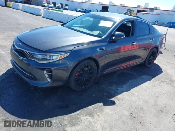 2016 Kia Optima SX Turbo with VIN 5XXGW4L29GG091635, listed as a IAAI auction lot 41884813 with 121,764 mi miles and . Bid and sale history available at carsss.com. Image 17.
