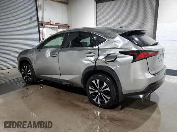 2021 Lexus NX with VIN JTJSARDZ7M2239362, listed as a Copart auction lot 45025115 with 48,509 mi miles and Salvage Title. Bid and sale history available at carsss.com. Image 2.
