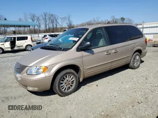 2002 Chrysler Town & Country Limited with VIN 2C8GP64L42R718160, listed as a Copart auction lot 46631075 with 231,777 mi miles and Salvage Title. Bid and sale history available at carsss.com. Image 1.