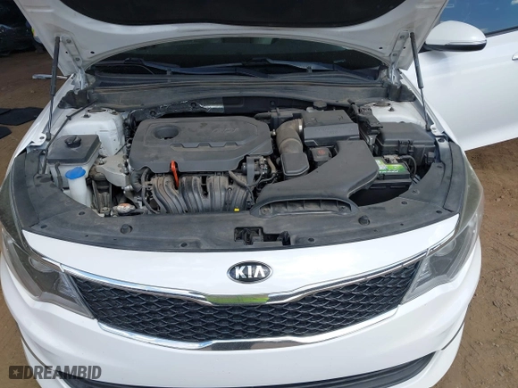 2017 Kia Optima EX with VIN 5XXGU4L38HG158709, listed as a IAAI auction lot 41949488 with 100,965 mi miles. Bid and sale history available at carsss.com. Image 10.