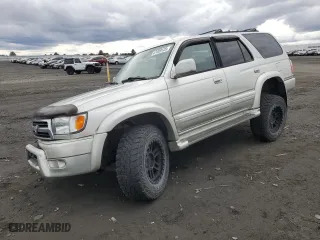 2000 Toyota 4Runner Limited with VIN JT3HN87R8Y9039163, listed as a Copart auction lot 47499125 with 273,566 mi miles and Salvage Title. Bid and sale history available at carsss.com. Image 1.