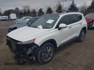 2020 Hyundai Santa Fe Limited with VIN 5NMS5CAD8LH286830, listed as a IAAI auction lot 41586628 with 80,381 mi miles and . Bid and sale history available at DreamBid. Image 2.